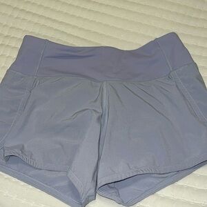 lululemon speed up shorts- size 2